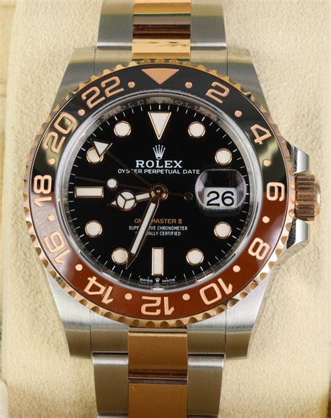 rolex gmt 2 root beer|Rolex root beer retail price.